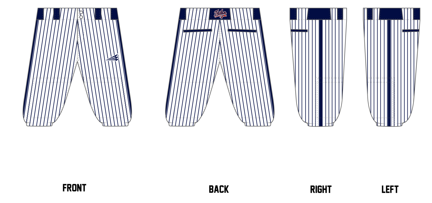 Tombigbee Tribe Stacheman Elite Custom Knicker Baseball Pants #BP32B