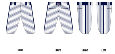 Tombigbee Tribe Stacheman Elite Custom Knicker Baseball Pants #BP32B