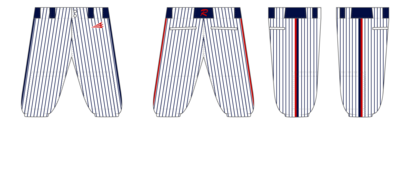 Western Tidewater Rage Custom Knicker Baseball Pant #BP11B