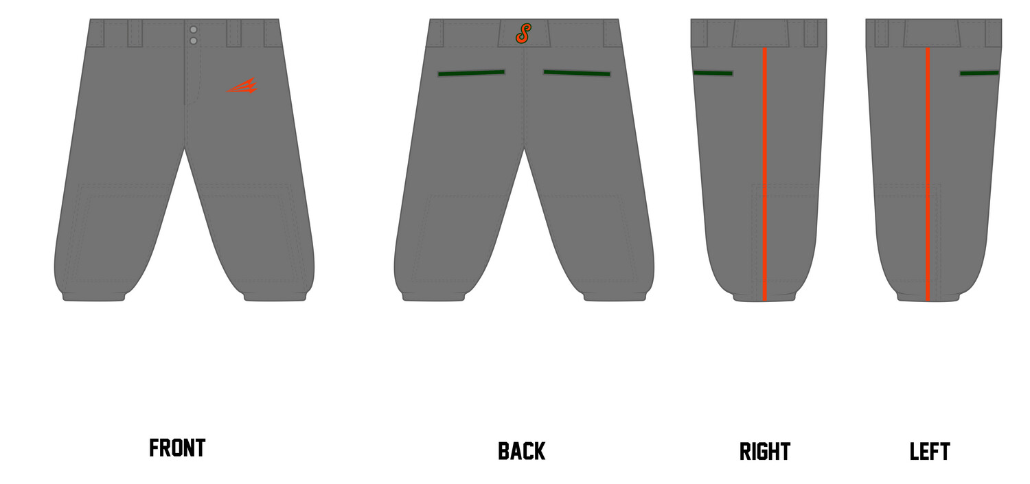 Savage (Harris) Custom Knicker Baseball Pant #BP3B