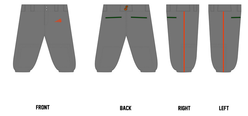 Savage (Harris) Custom Knicker Baseball Pant #BP3B