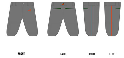 Savage (Harris) Custom Knicker Baseball Pant #BP3B