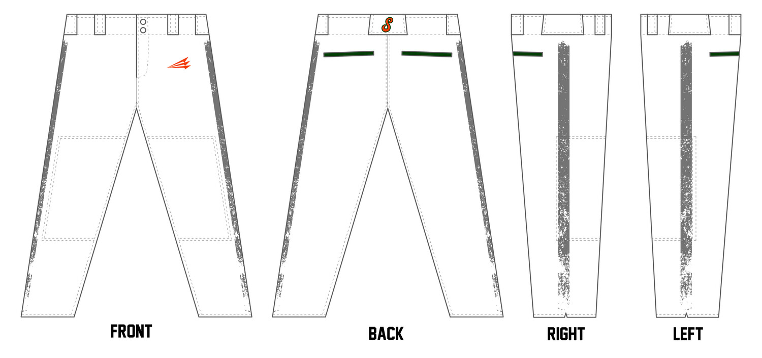 Savage (Harris) Custom Long Baseball Pant #BP1