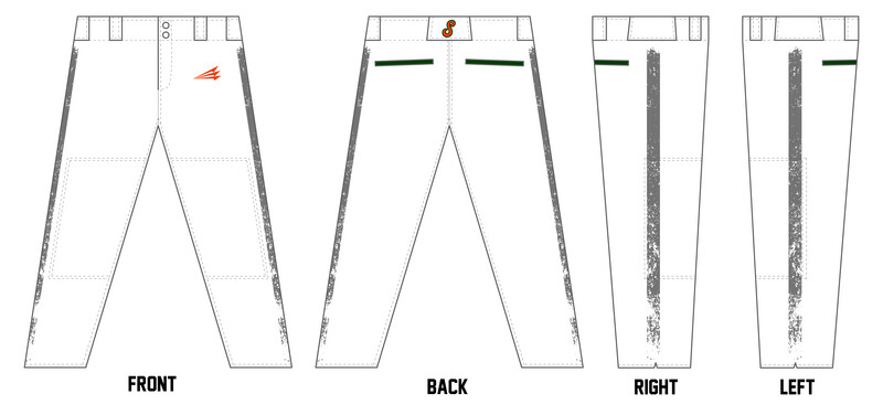 Savage (Harris) Custom Long Baseball Pant #BP1