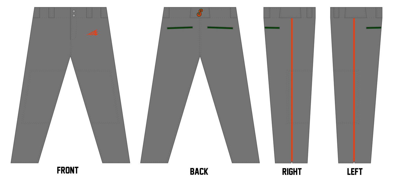 Savage (Harris) Custom Long Baseball Pant #BP3