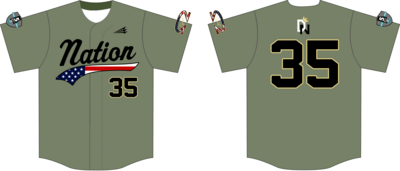 Dinger Nation Custom Nanodri Baseball Jersey #J1C