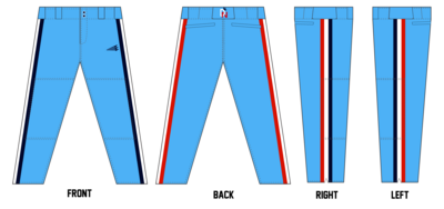 Dinger Nation Stacheman Elite Custom Pro-Fit Baseball Pants #BP2A