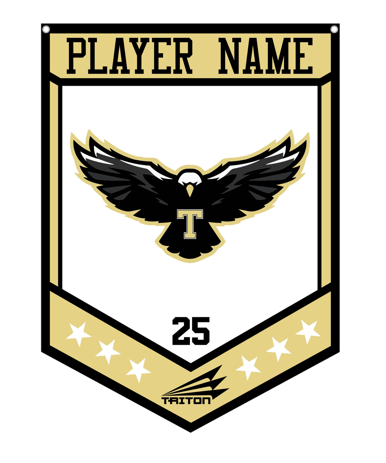 Trumbull High Rugby Custom Banner #CB1