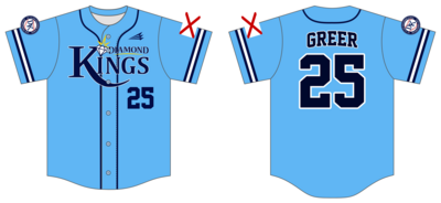 St. Clair Diamond Kings Custom NanoDri Baseball Jersey #J2B