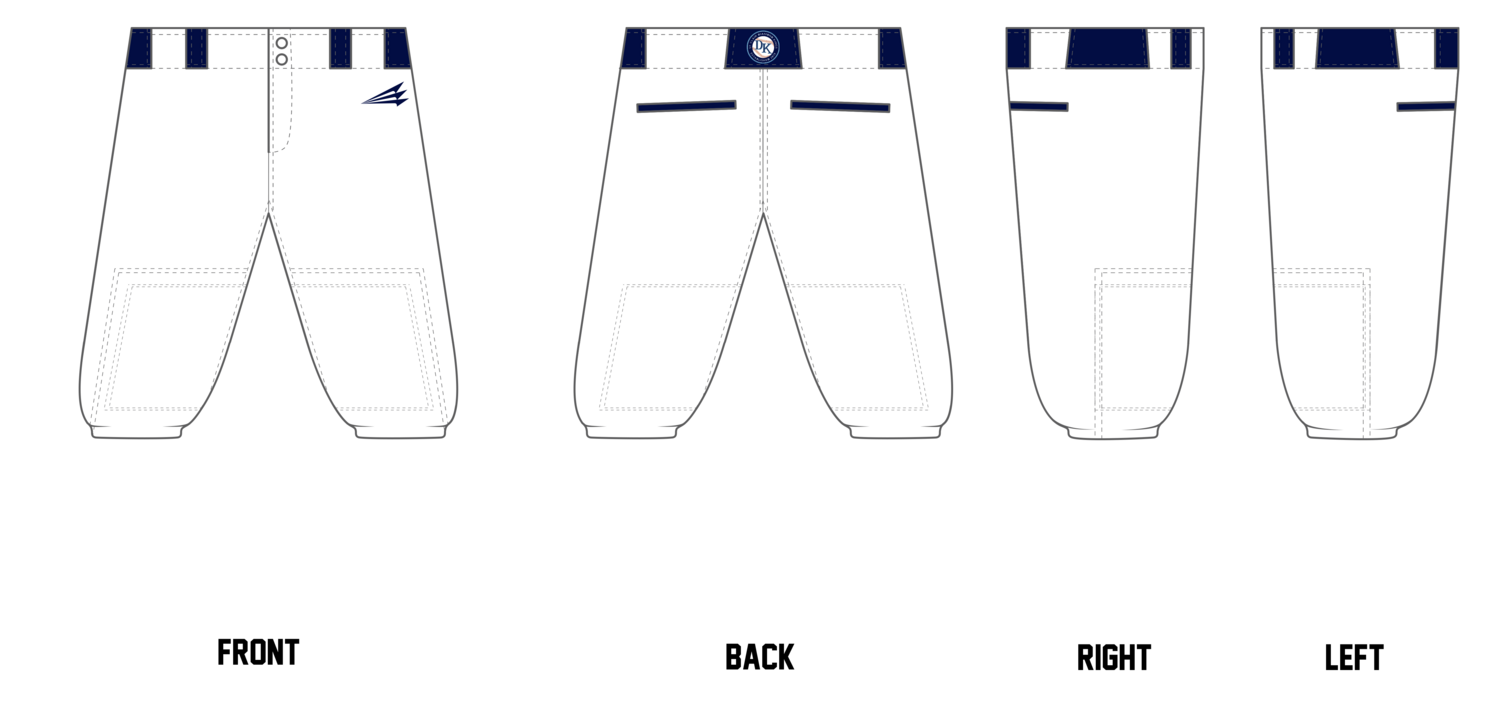 St. Clair Diamond Kings Custom Knicker Baseball Pant #BP3B