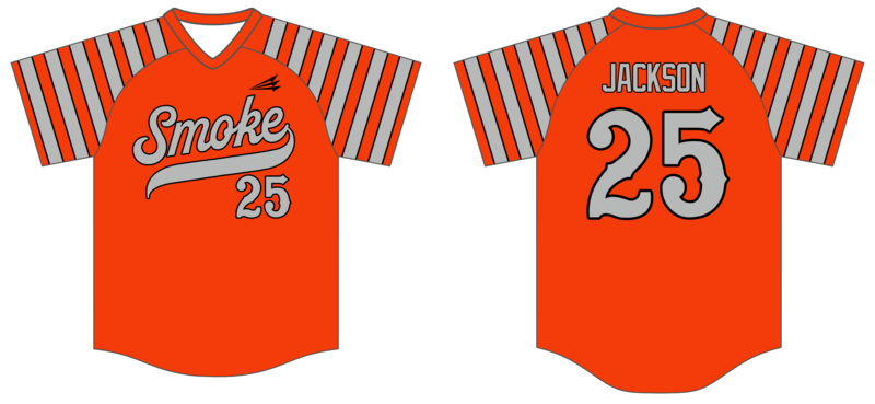 Indiana Smoke Custom NanoDri Baseball Jersey #J13D