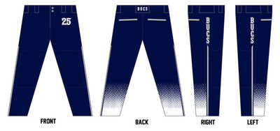 Bucs (Kocurek) Custom Long Baseball Pant #BP10