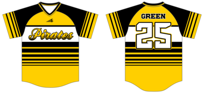 Clarksville Pirates Custom Nanodri Baseball Jersey #J2