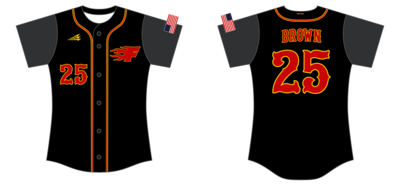 Alabama Fire Custom NanoDri Softball Jersey #J6d
