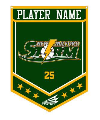 New Milford Storm Custom Banner #CB1