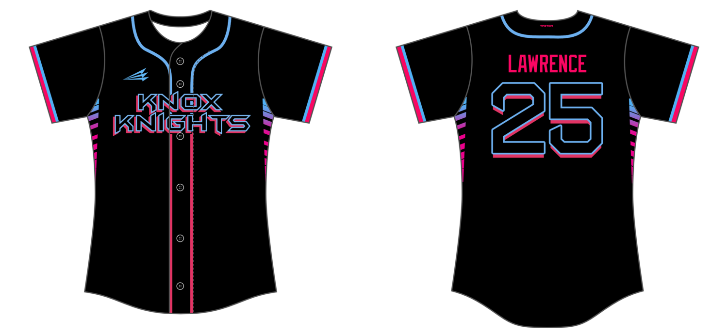 Knox Knights Custom HexaFlex Softball Jersey #J7