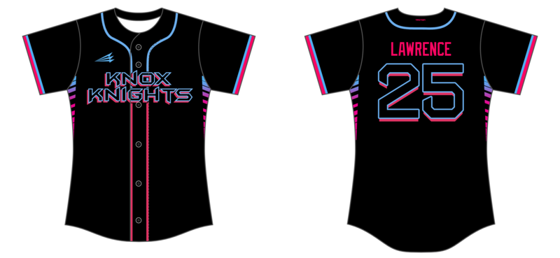 Knox Knights Custom HexaFlex Softball Jersey #J7