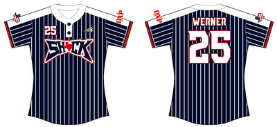Texas Shock Custom HexaFlex Softball Jersey #J2B