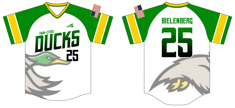 Twin Cities Ducks Custom NanoDri Baseball Jersey #J3D