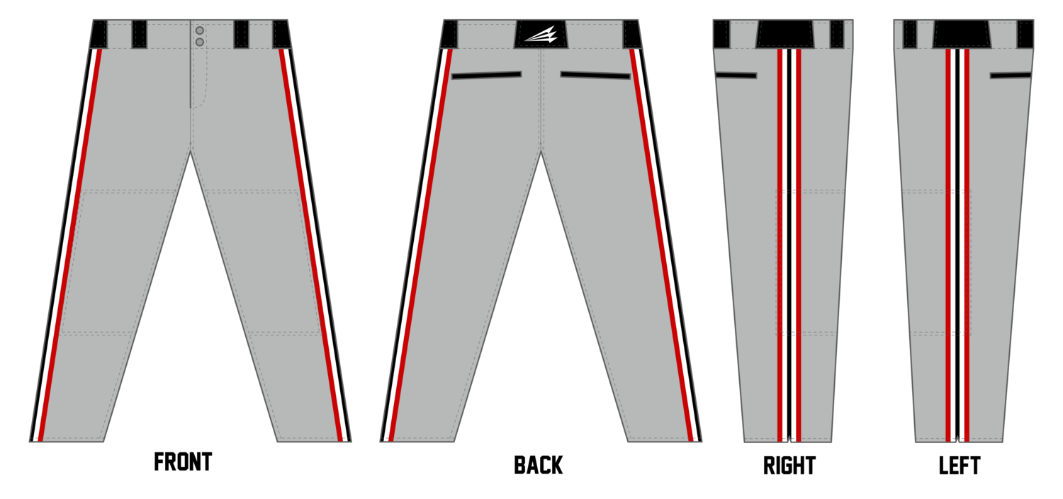 Extreme Baseball Club (Cook) Custom Long Relaxed Pant #BP3