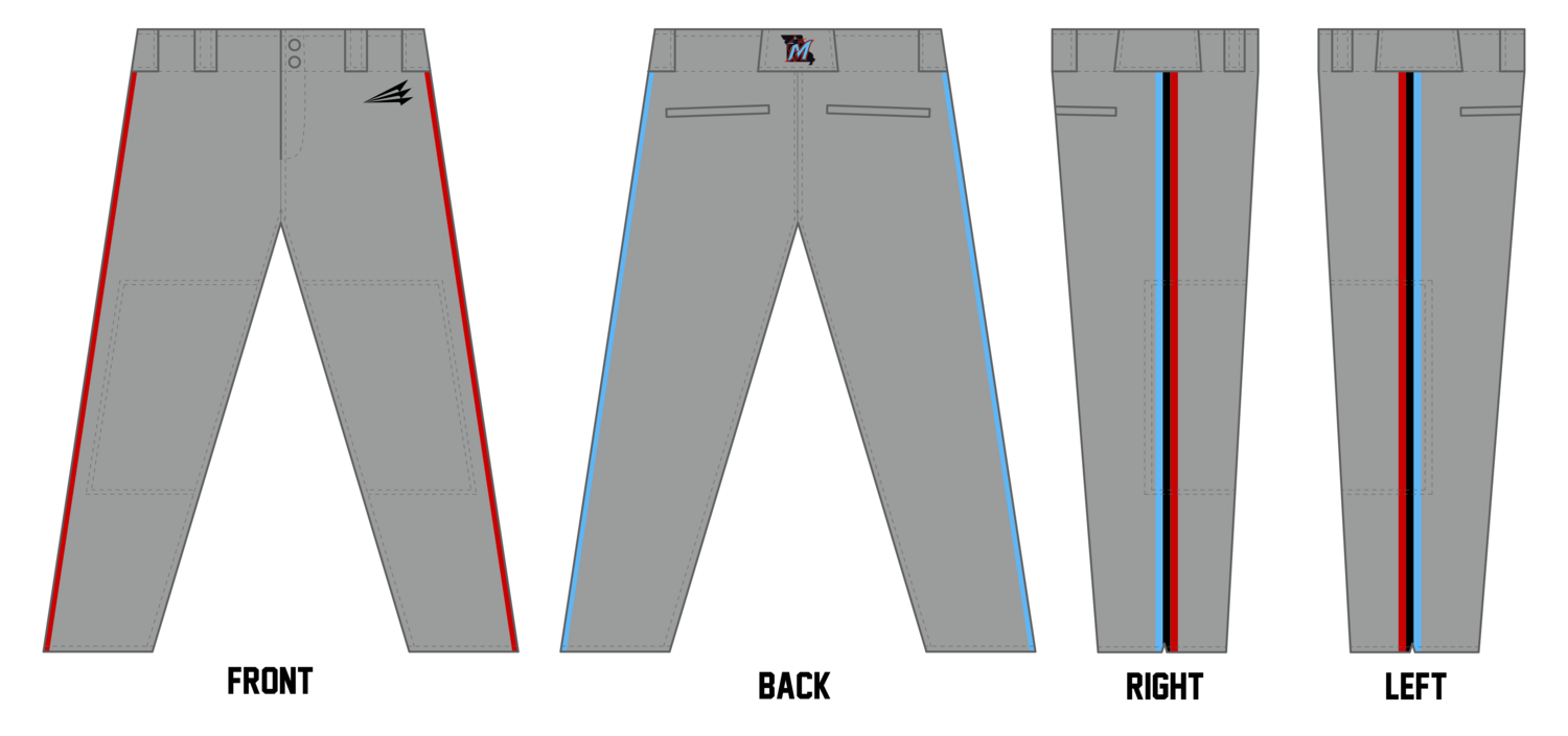 Missouri Marlins Custom ProFit Baseball Pant #BP4F