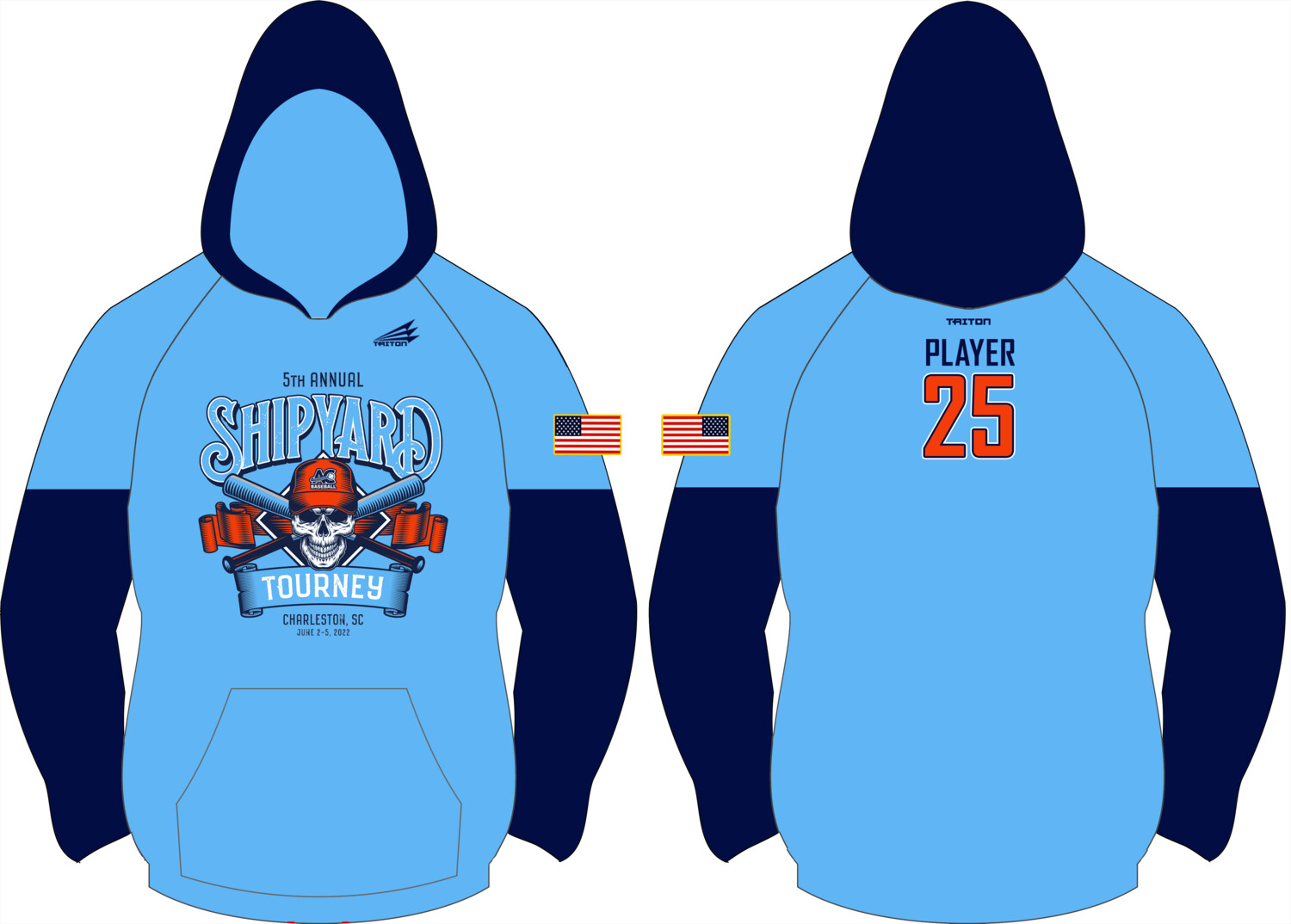 Shipyard Tourney Custom Vulcan Hoodie #VH1