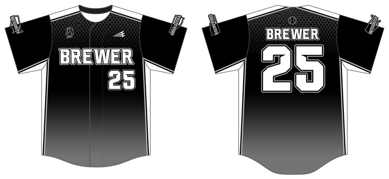 Brewer Baseball Custom Hexaflex Baseball Jersey #J5