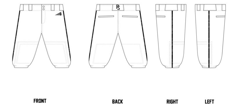 Prosper Spikes Custom Knicker Baseball Pant #BP22BK
