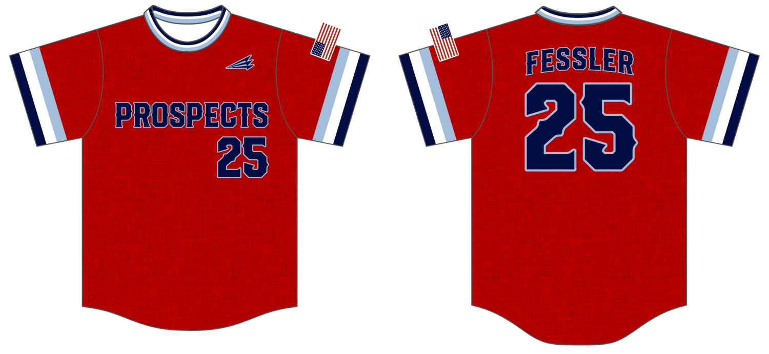 TNG Prospects Custom HexaFlex Baseball Jersey #J4e