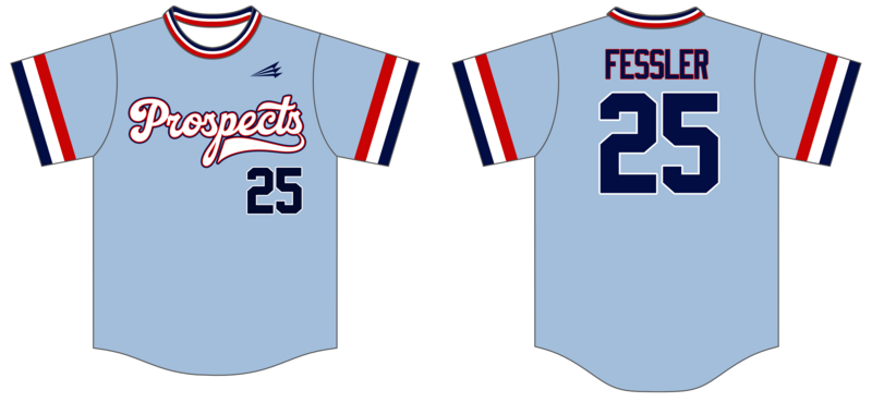 TNG Prospects Custom HexaFlex Baseball Jersey #J1f