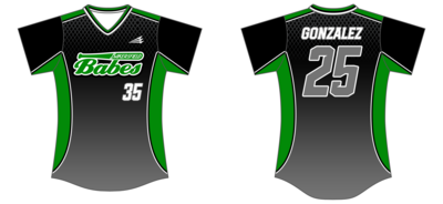 Bakersfield Babes Custom HexaFlex Softball Jersey #J6a