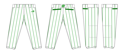 Bakersfield Babes Custom Elite Softball Pant #FP2b