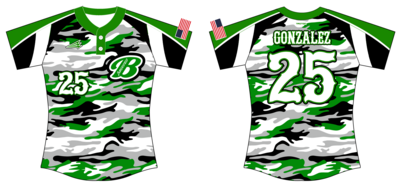 Bakersfield Babes Custom HexaFlex Softball Jersey #J7b