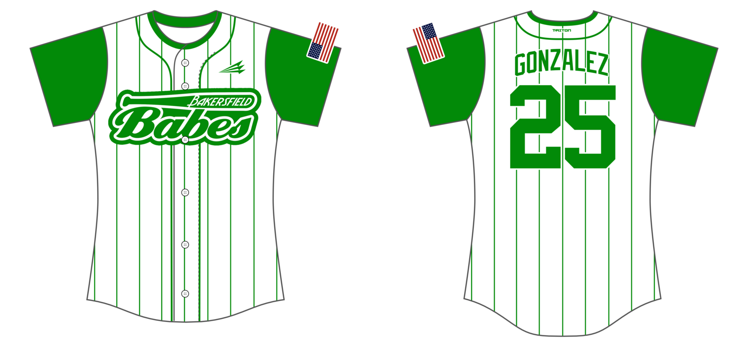 Bakersfield Babes Custom HexaFlex Softball Jersey #J2c