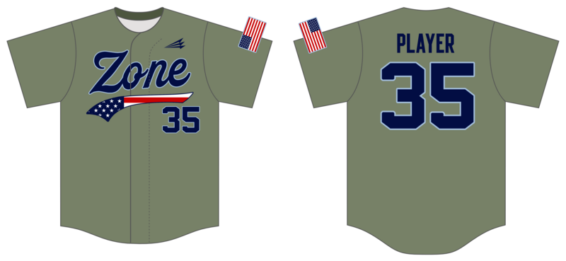 Zone Select Custom NanoDri Baseball Jersey #J8C