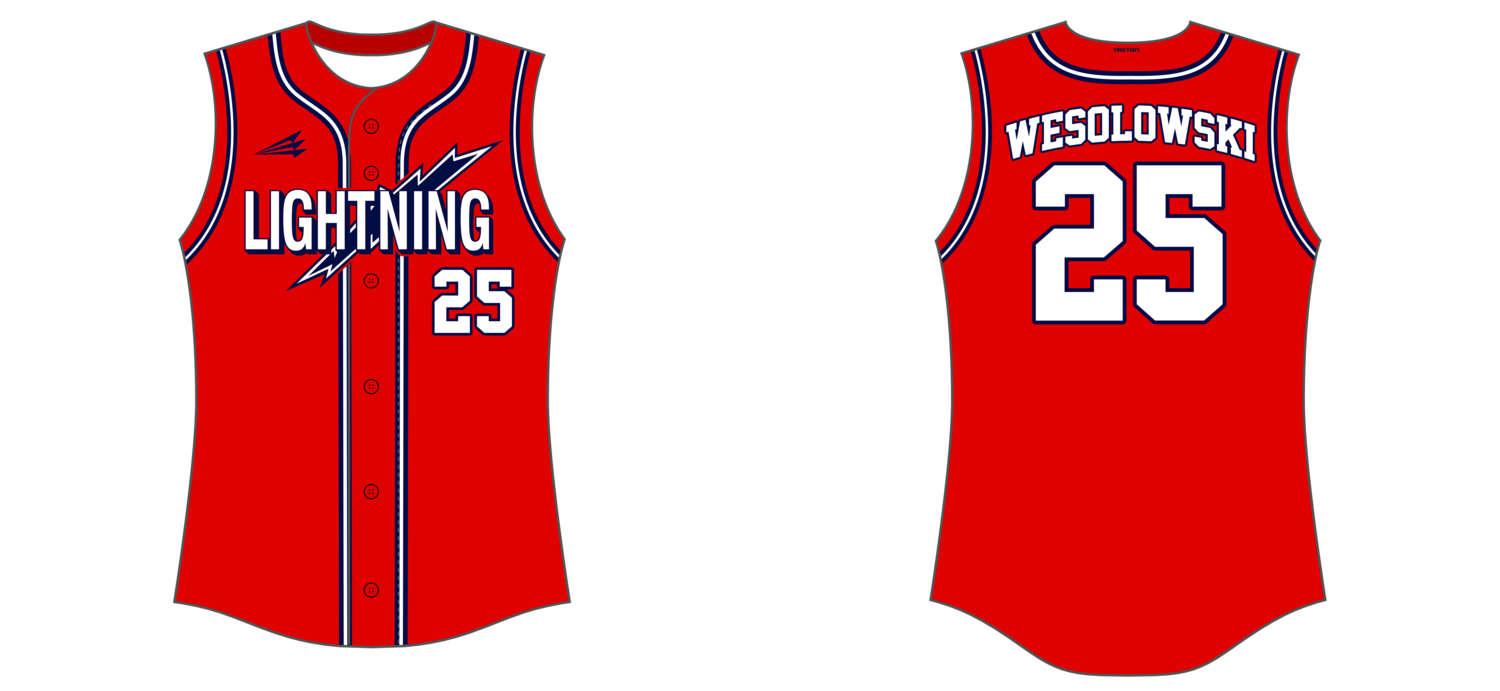 Amherst Lightning Custom Hexaflex Softball Jersey #J14