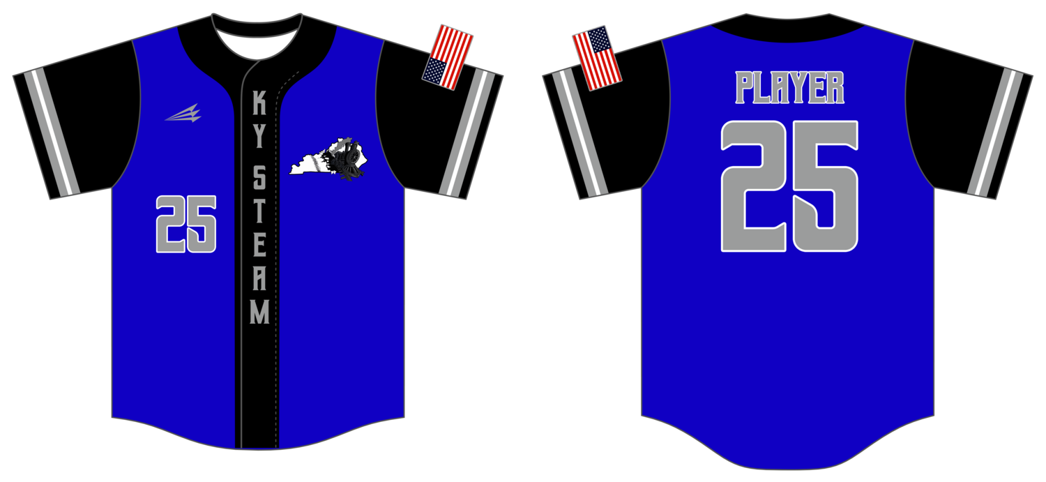 KY Steam Custom NanoDri Baseball Jersey #J5C