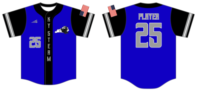 KY Steam Custom NanoDri Baseball Jersey #J5C