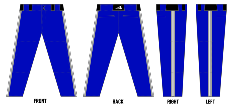KY Steam Custom Long Baseball Pant #BP5B