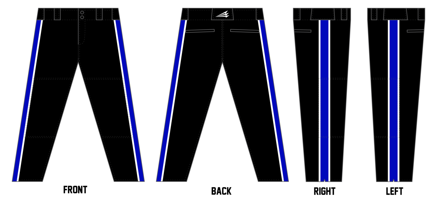 KY Steam Custom Long Baseball Pant #BP6B
