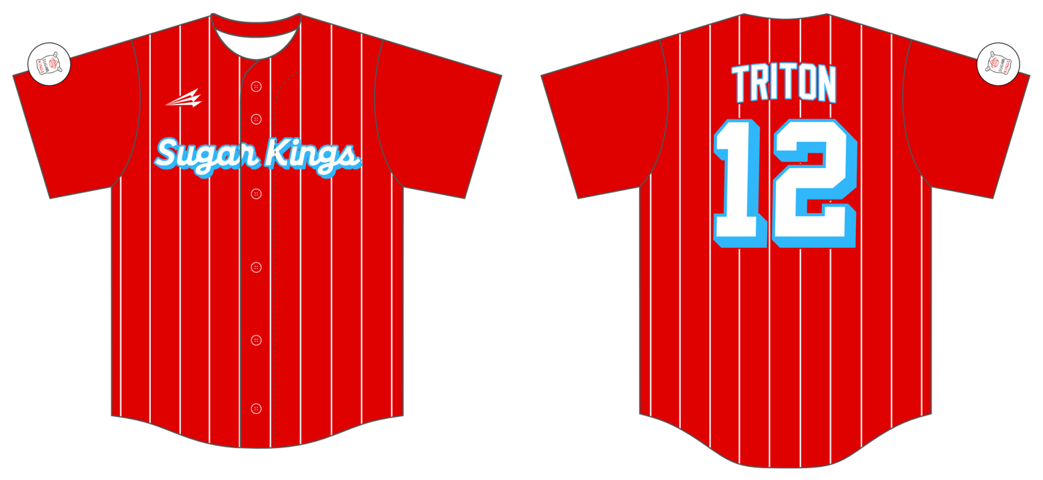 Sugar Kings Custom HexaFlex Baseball Jersey #J1B