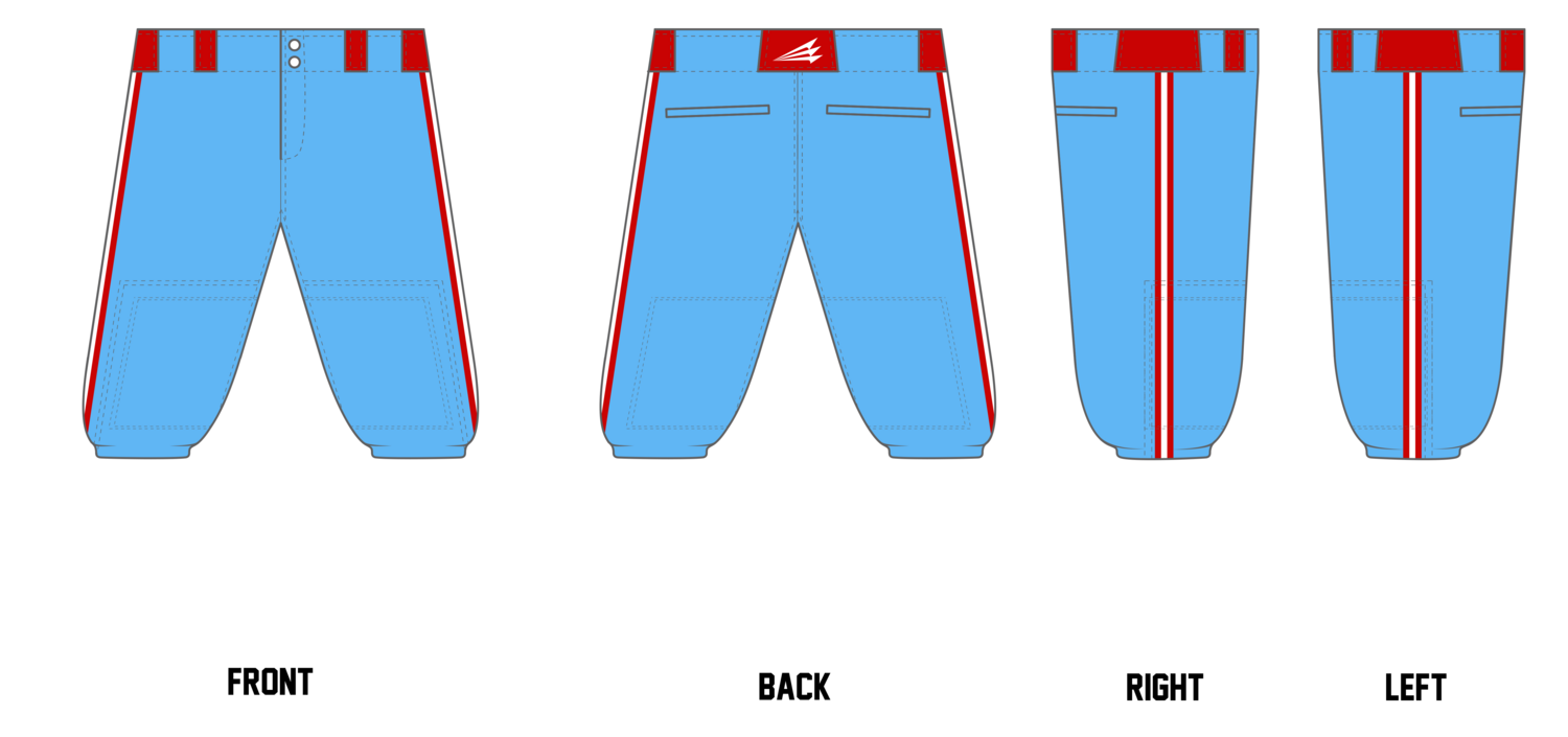 Sugar Kings Custom Knicker Baseball Pant #BP4B