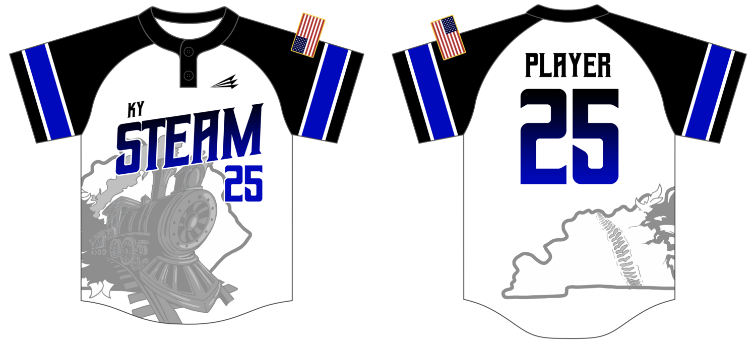 KY Steam Custom NanoDri Baseball Jersey #J6D