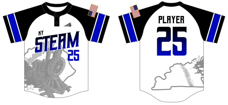 KY Steam Custom NanoDri Baseball Jersey #J6D