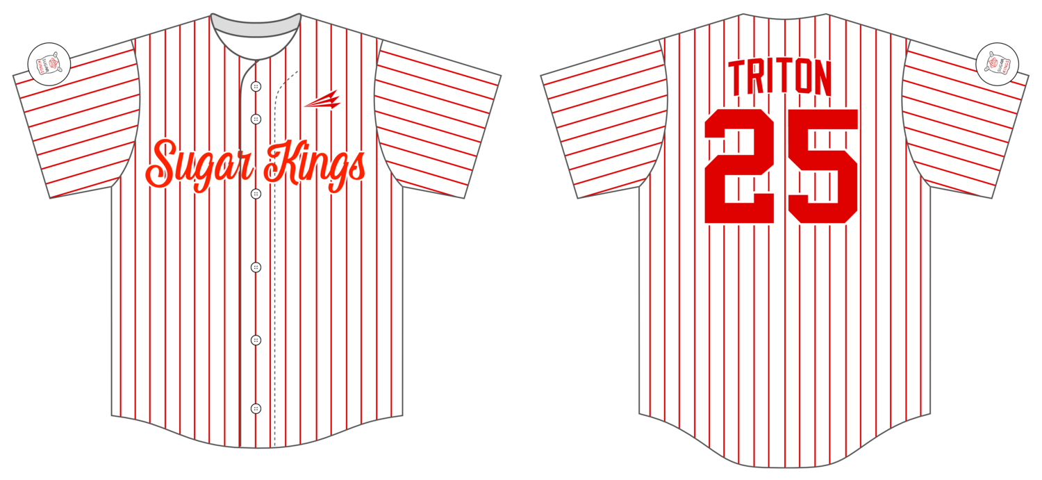 Sugar Kings Custom HexaFlex Baseball Jersey #J5