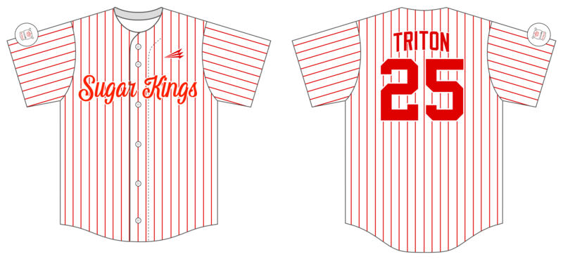 Sugar Kings Custom HexaFlex Baseball Jersey #J5