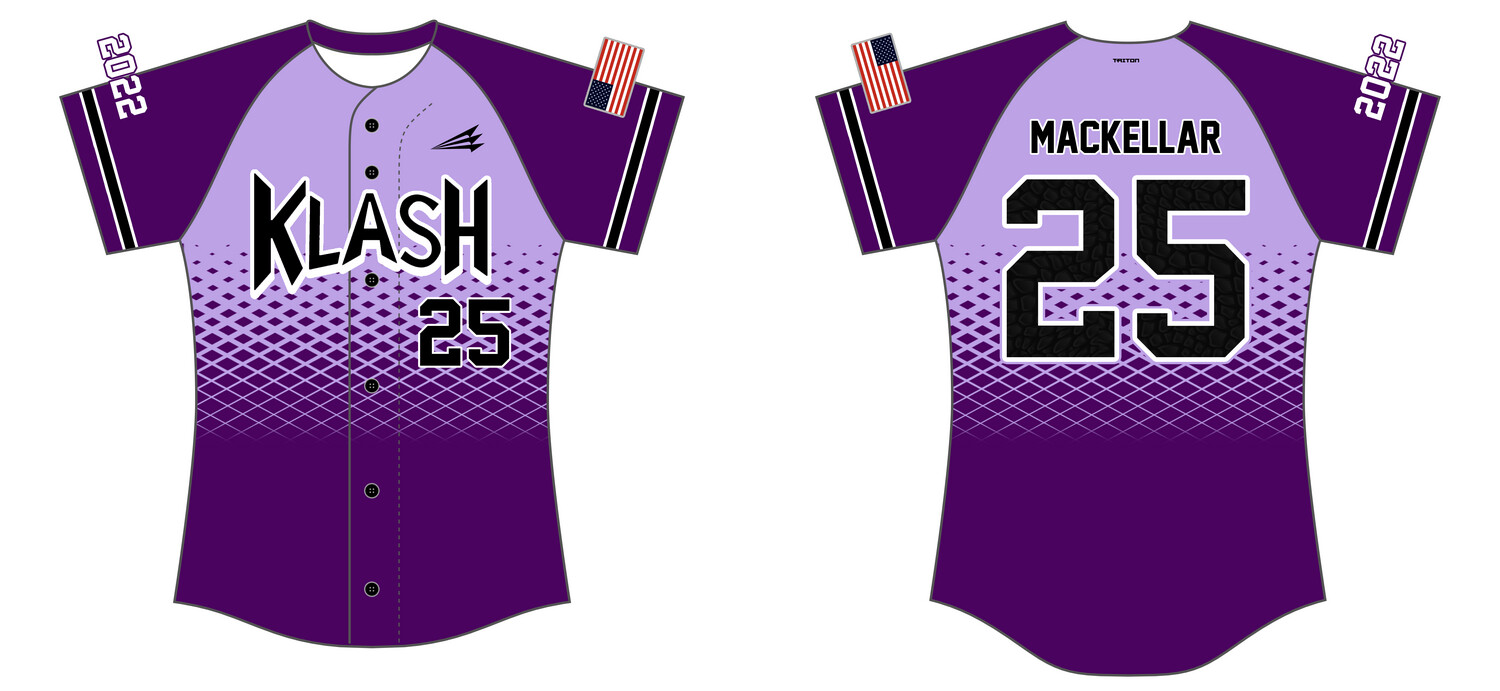 Kalamazoo Klash Custom HexaFlex Softball Jersey #J1b