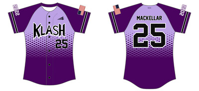 Kalamazoo Klash Custom HexaFlex Softball Jersey #J1b