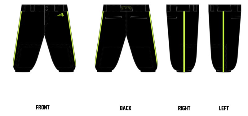 OTB Custom Knicker Baseball Pant #BP8D