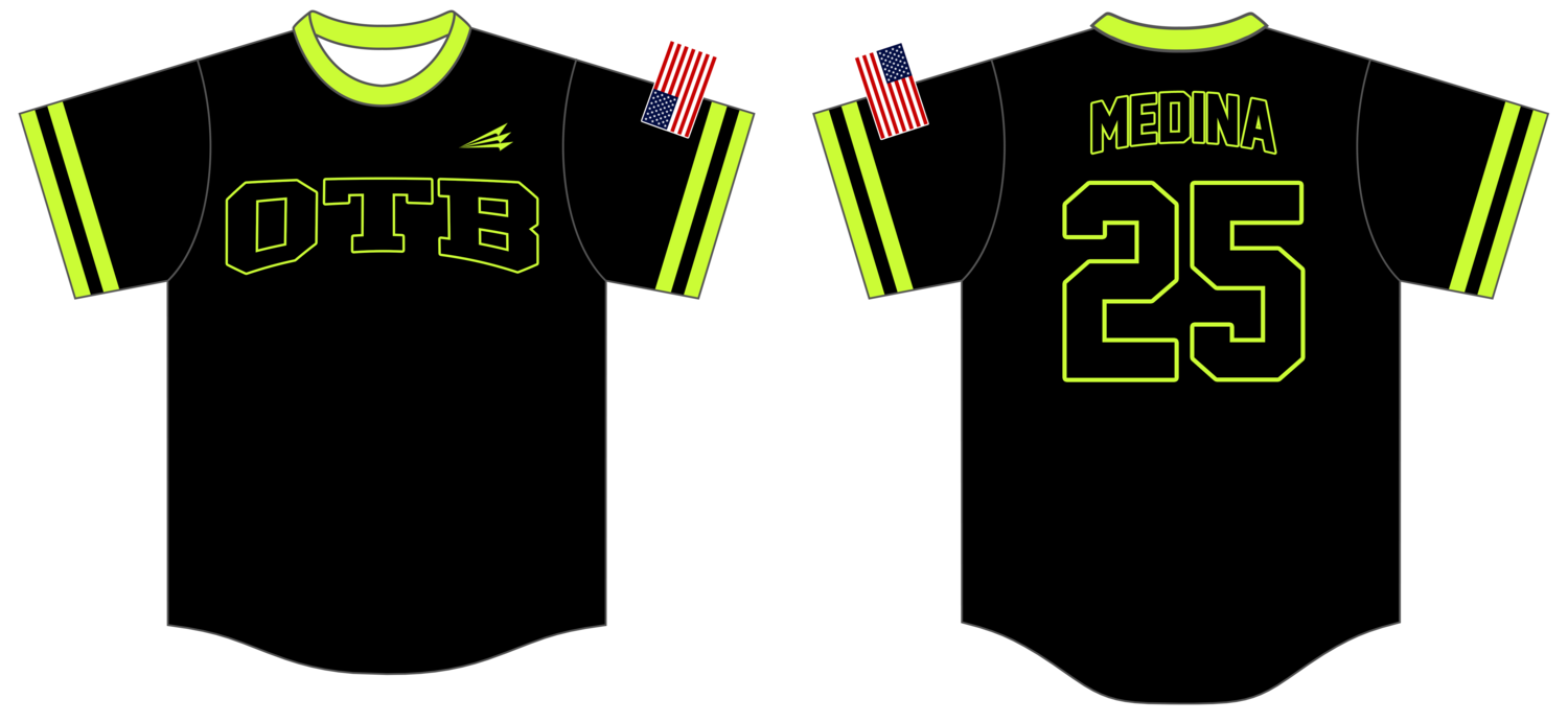 OTB Custom NanoDri Baseball Jersey #J8D